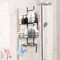 Over the Door Shower Caddy Adjustable Hanging Organizer Shelf Rustproof
